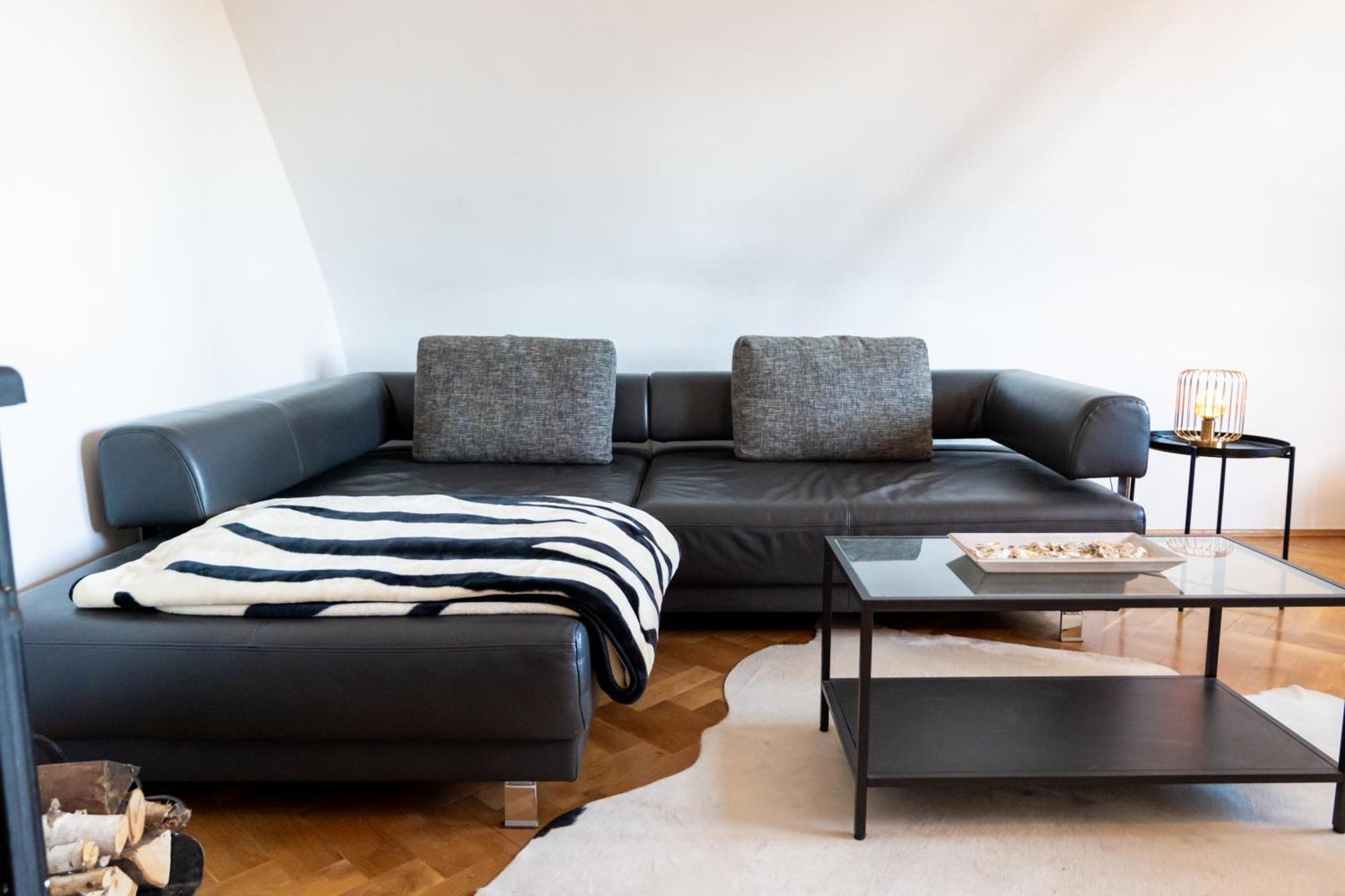 Doppelhaus- Villa Leipzig Schleussig , Moderner Altbau Apartment Dachetage Mit 2 Schlafzimmern Und Separatem Zusatzzimmer , Parkplatz - Balkon - Kamin - Eicheparkett - Arbeitsplatz Eksteriør billede